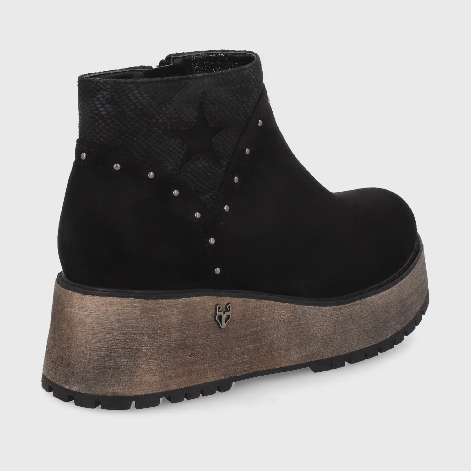 BOTIN NEGRO MUJER 15112 - 3
