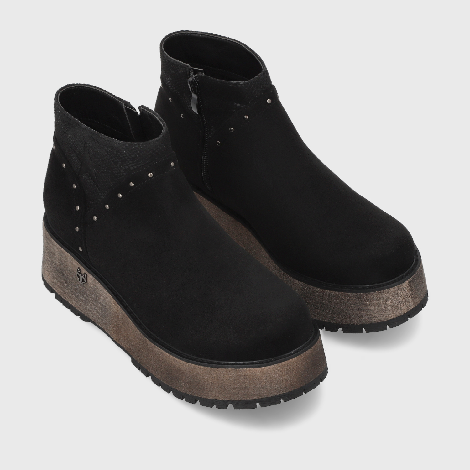 BOTIN NEGRO MUJER 15112 - 6