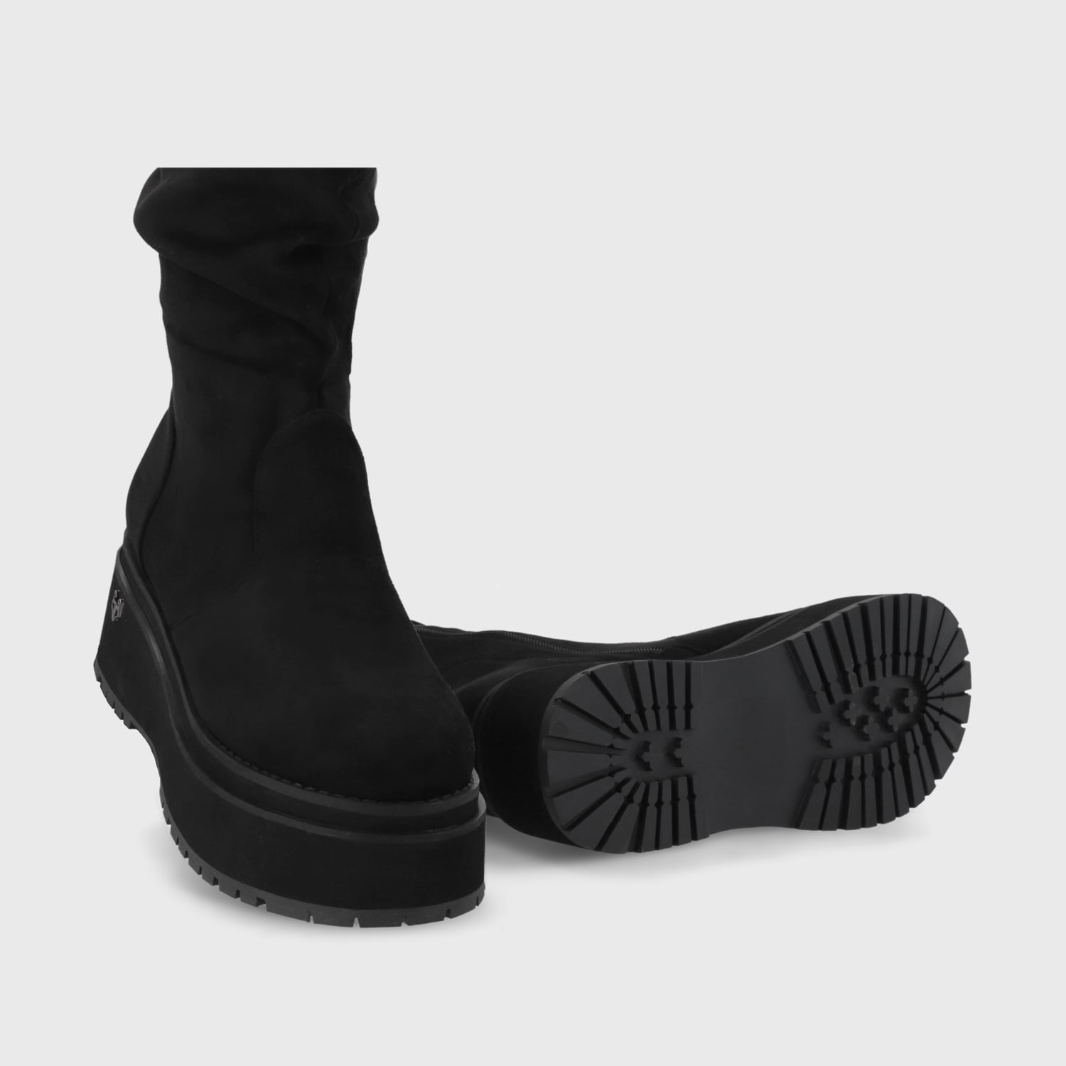 BOTA NEGRA MUJER 15092 - 7