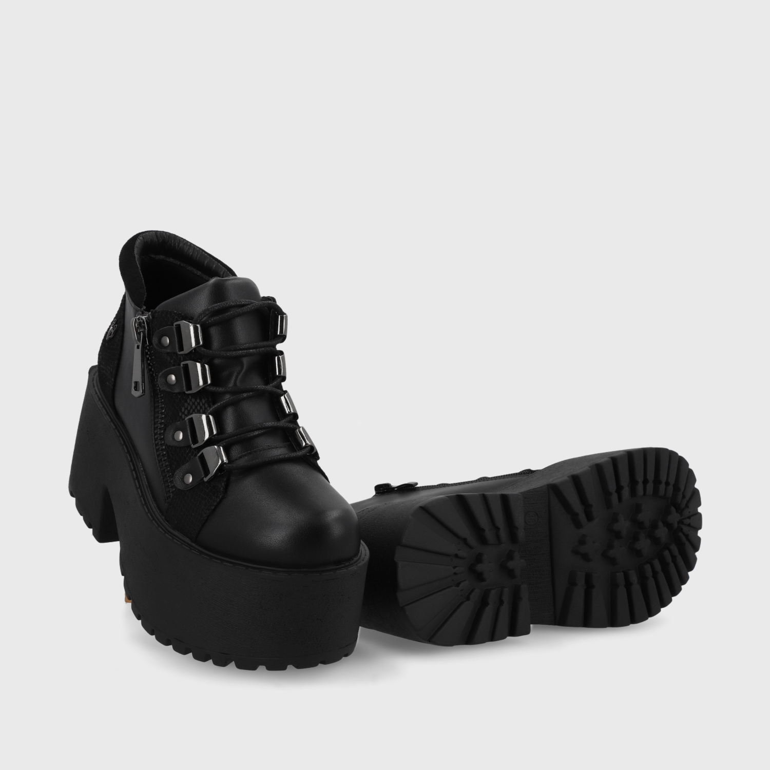 ZAPATO NEGRO MUJER 15171 - 3