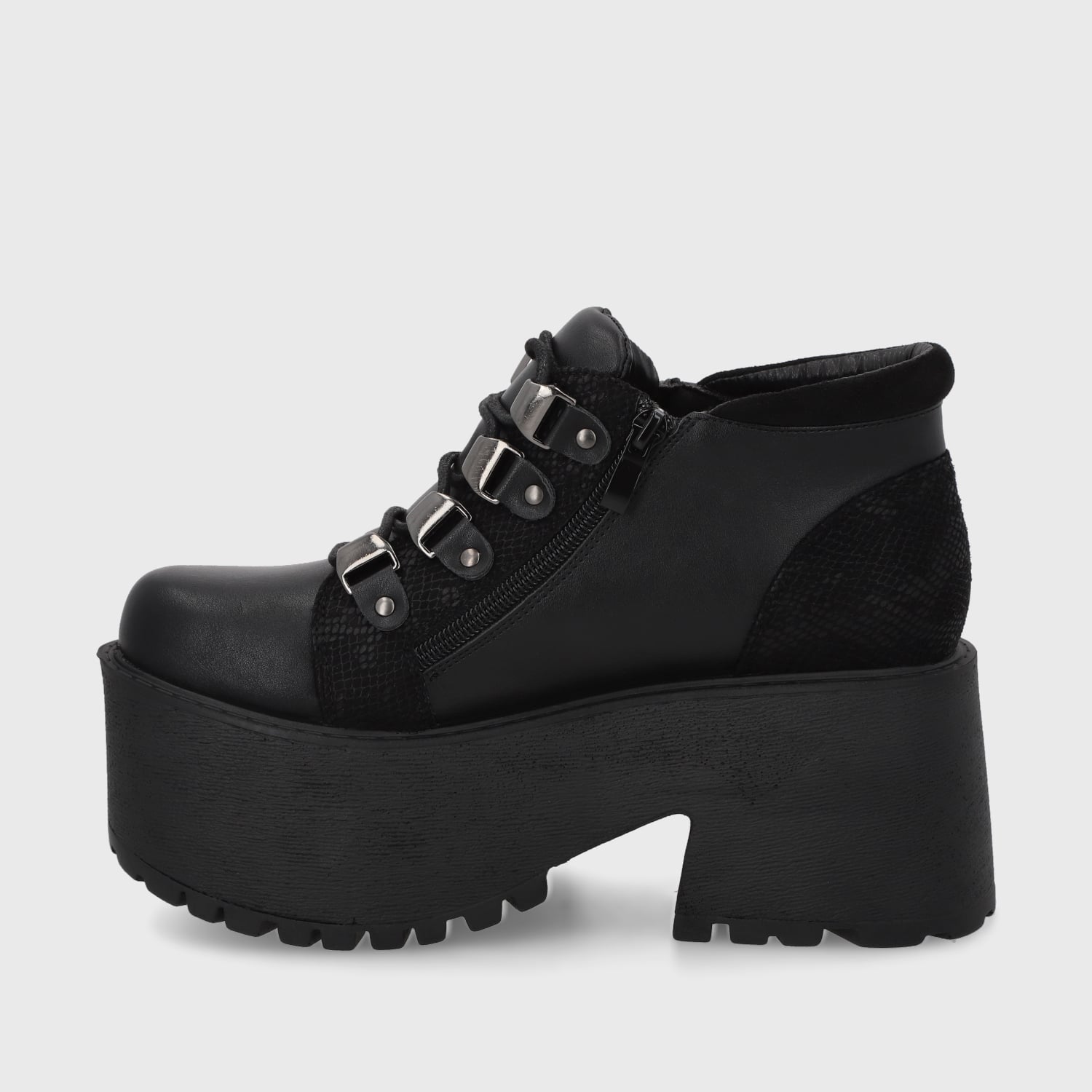 ZAPATO NEGRO MUJER 15171 - 5