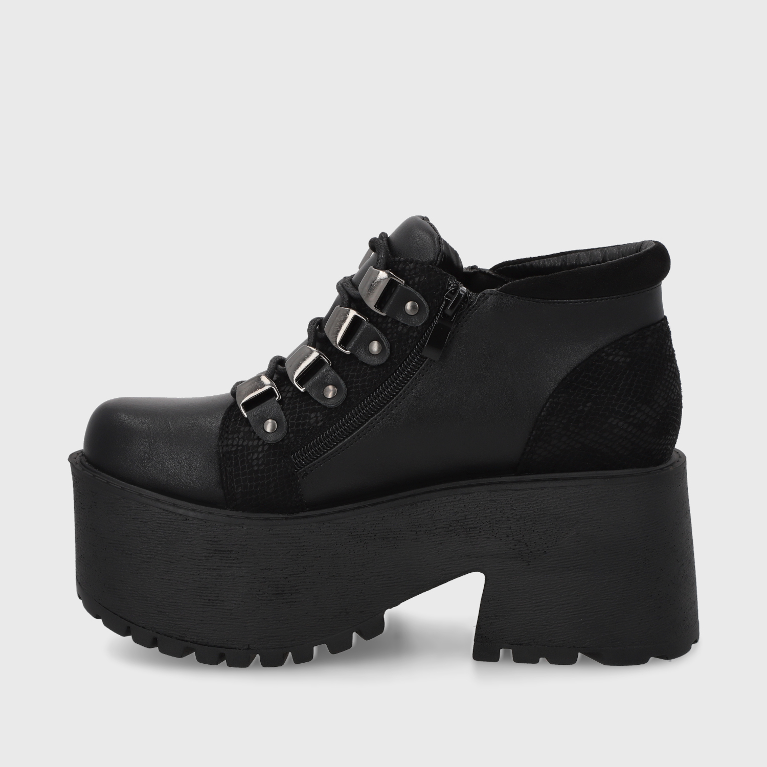 ZAPATO NEGRO MUJER 15171 - 5
