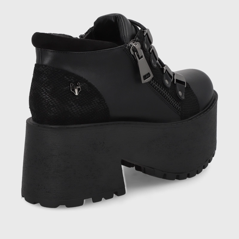 ZAPATO NEGRO MUJER 15171 - 6