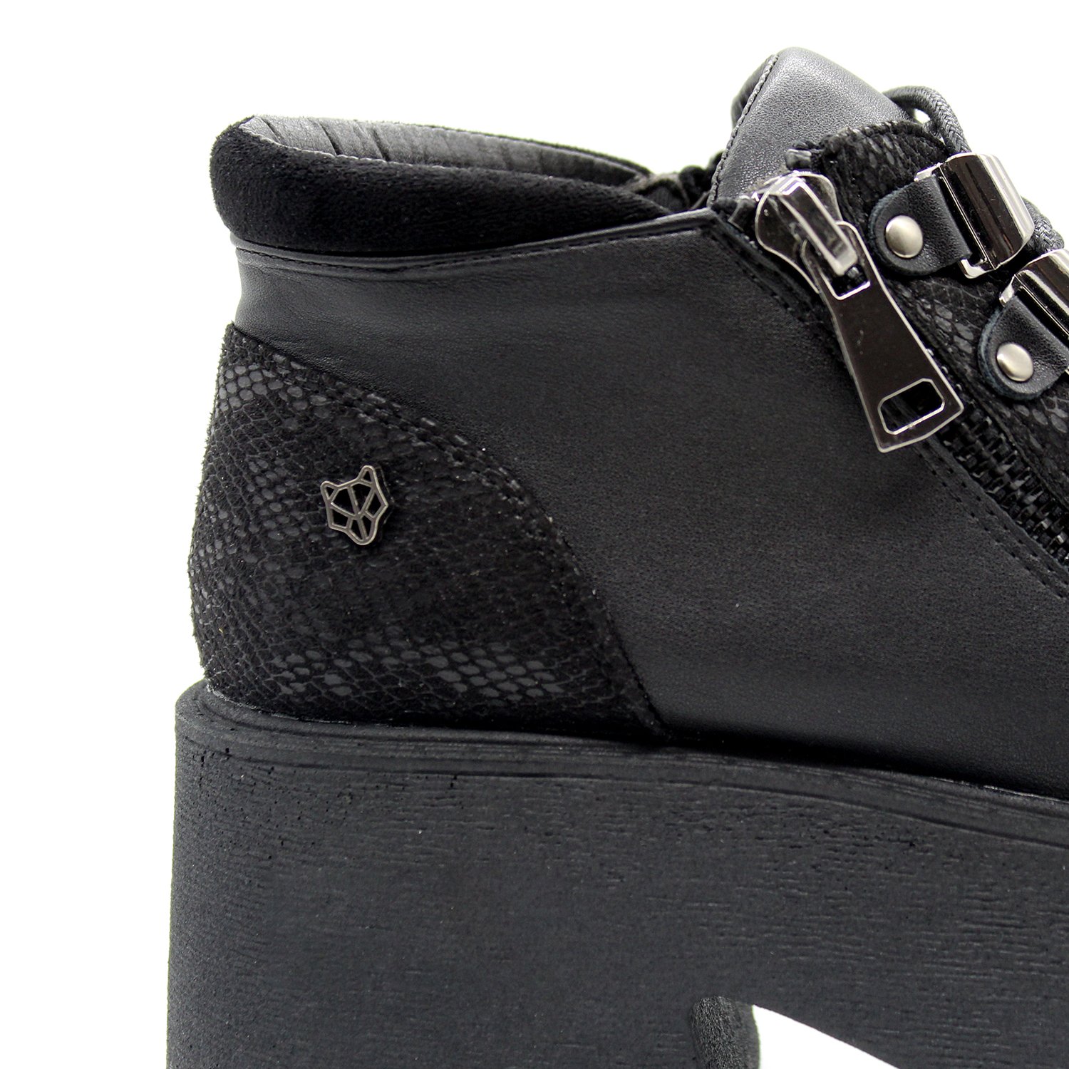 ZAPATO NEGRO MUJER 15171 - 8