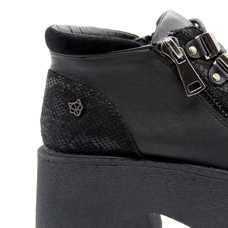 ZAPATO NEGRO MUJER 15171 - 8