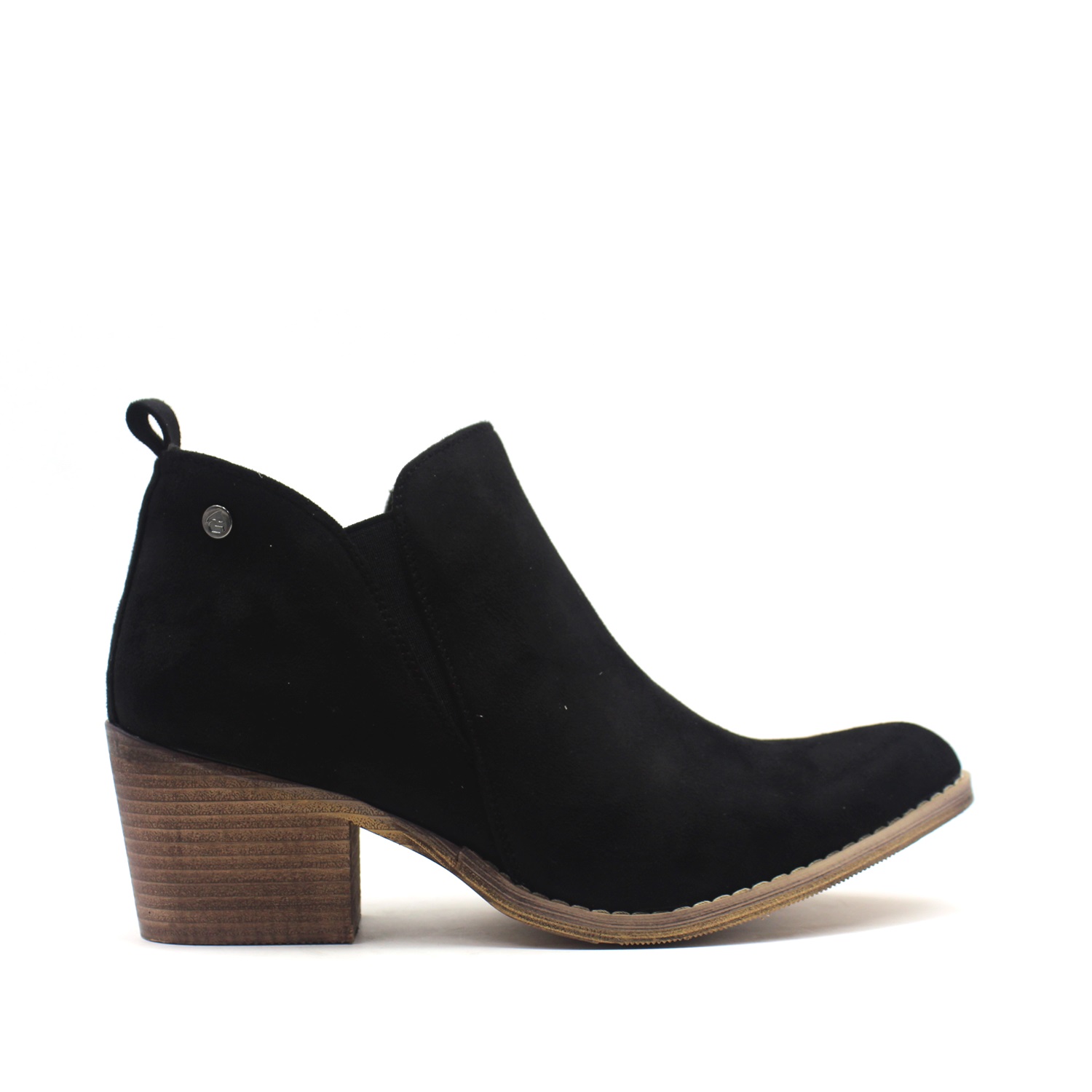 BOTÍN MUJER NEGRO 97221 CASUAL - 1