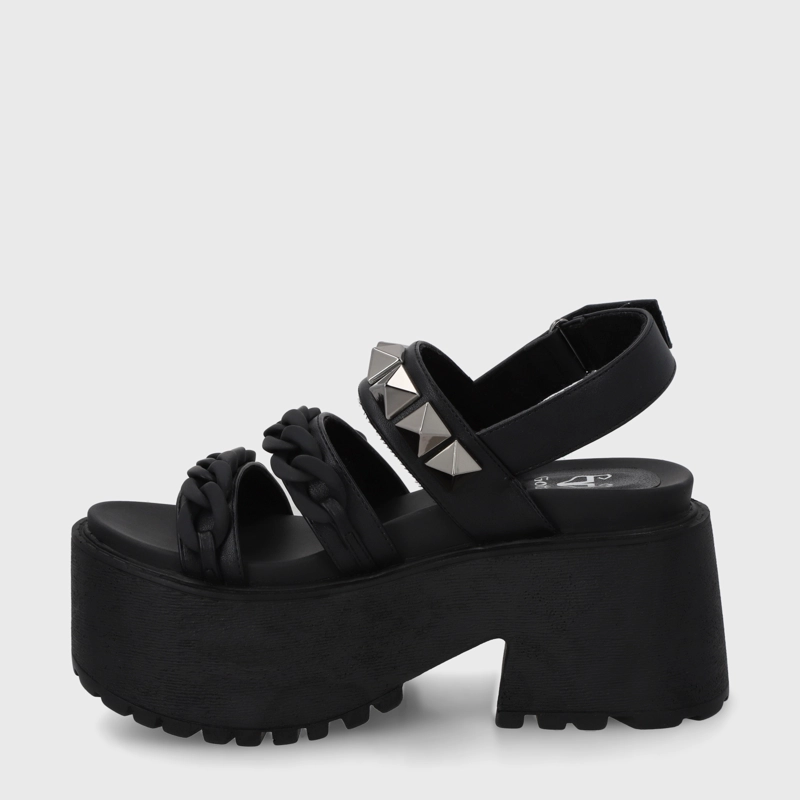 SANDALIAS MUJER GOTTA NEGRO PLATAFORMA 15675 - 4
