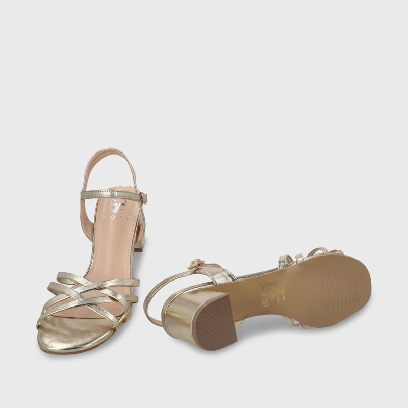 ZAPATILLA CUERO EN COLOR BLANCO MUJER 18531 - 8