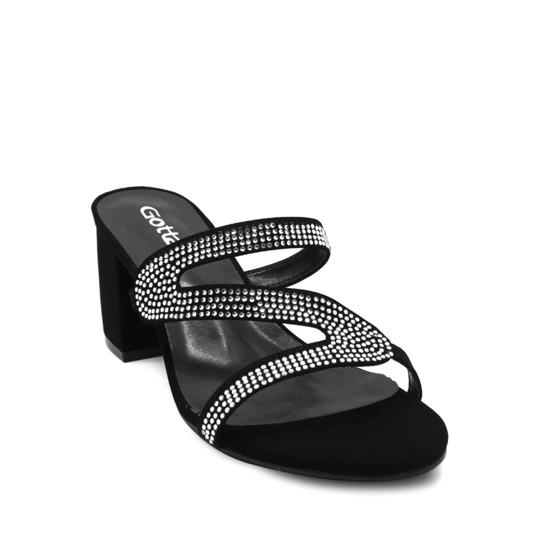 ZAPATILLAS MUJER GOTTA URBANAS NEGRO CUERO 18532 - 2
