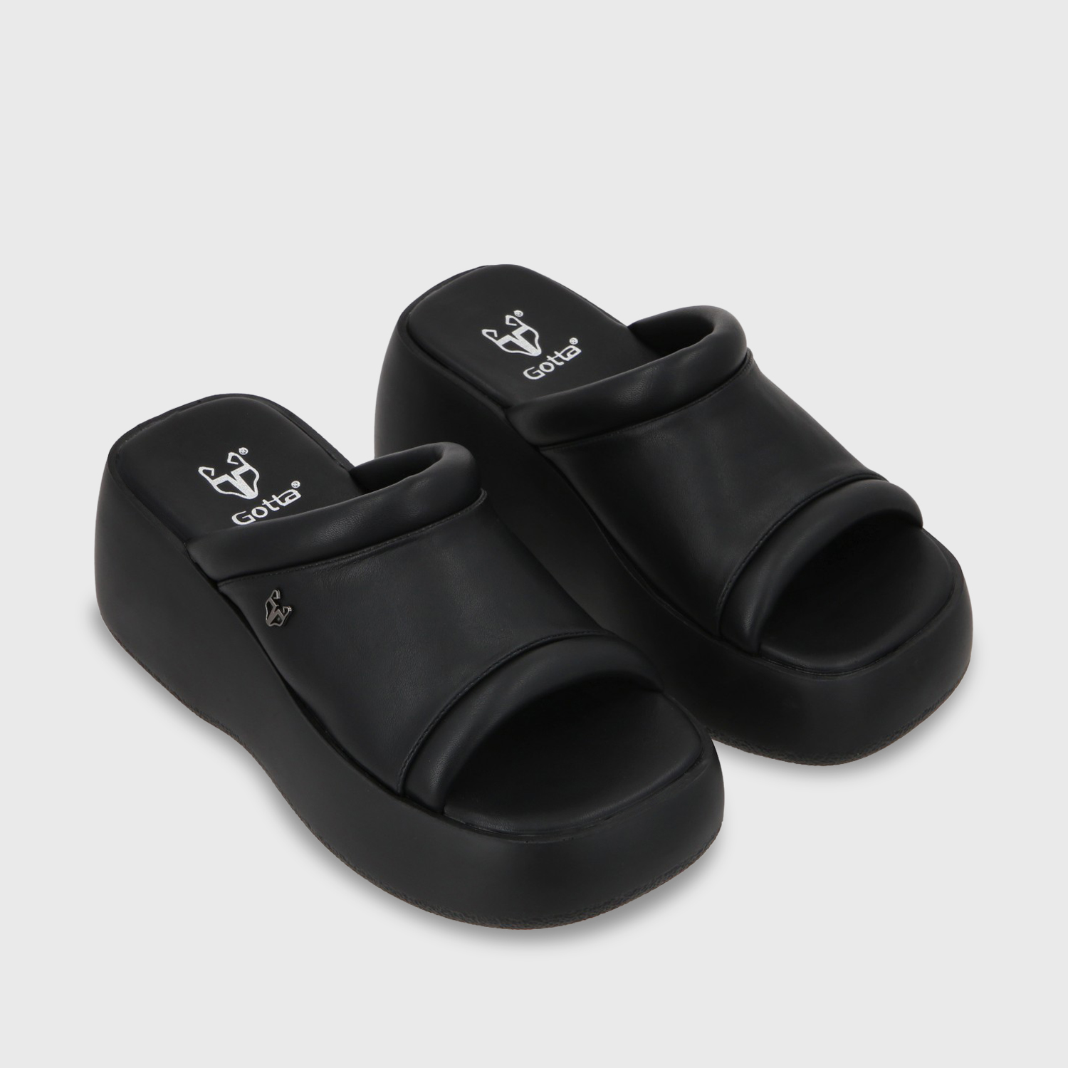 SANDALIAS MUJER GOTTA NEGRO PLATAFORMA 25223 - 3