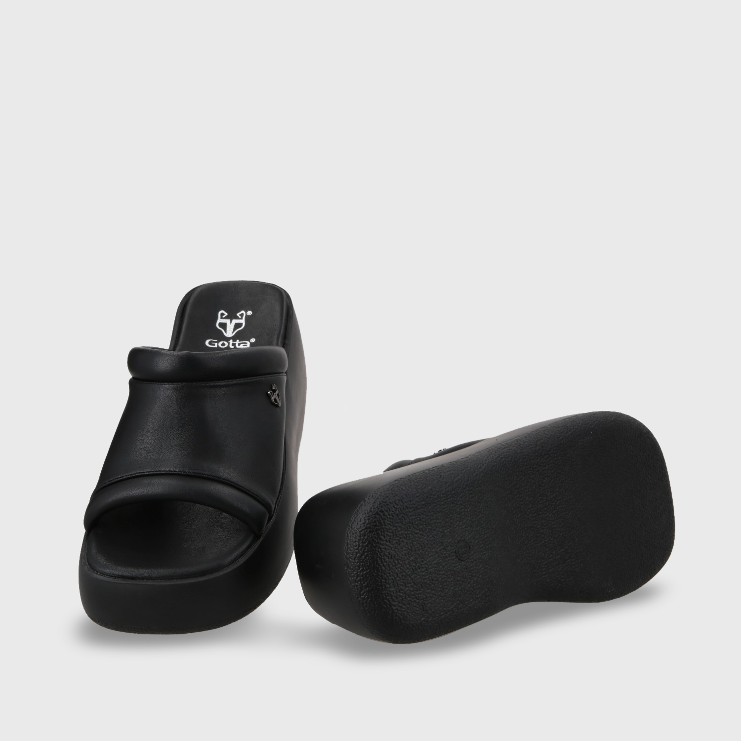 SANDALIAS MUJER GOTTA NEGRO PLATAFORMA 25223 - 7