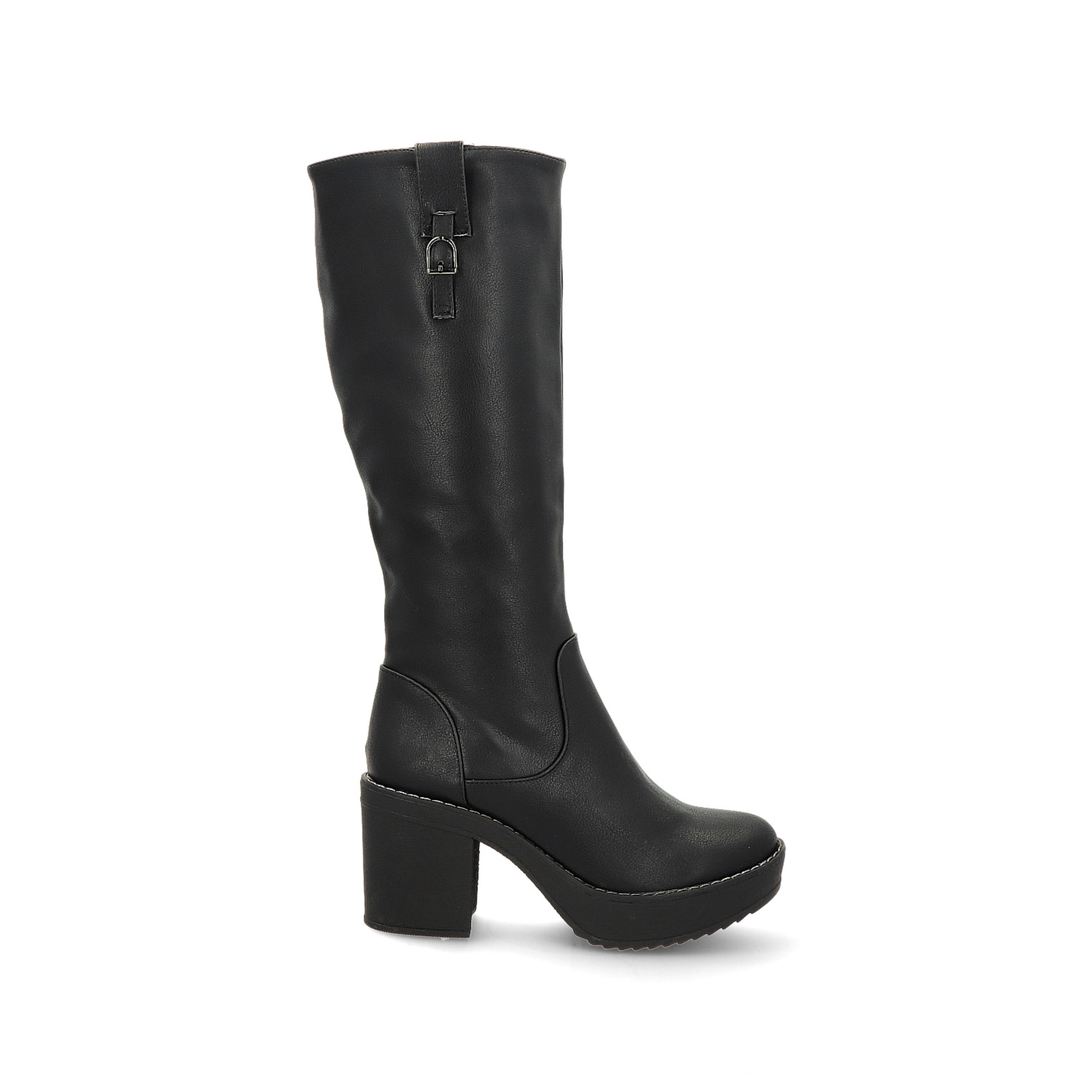 BOTA TACO NEGRA MUJER 13501 - 1
