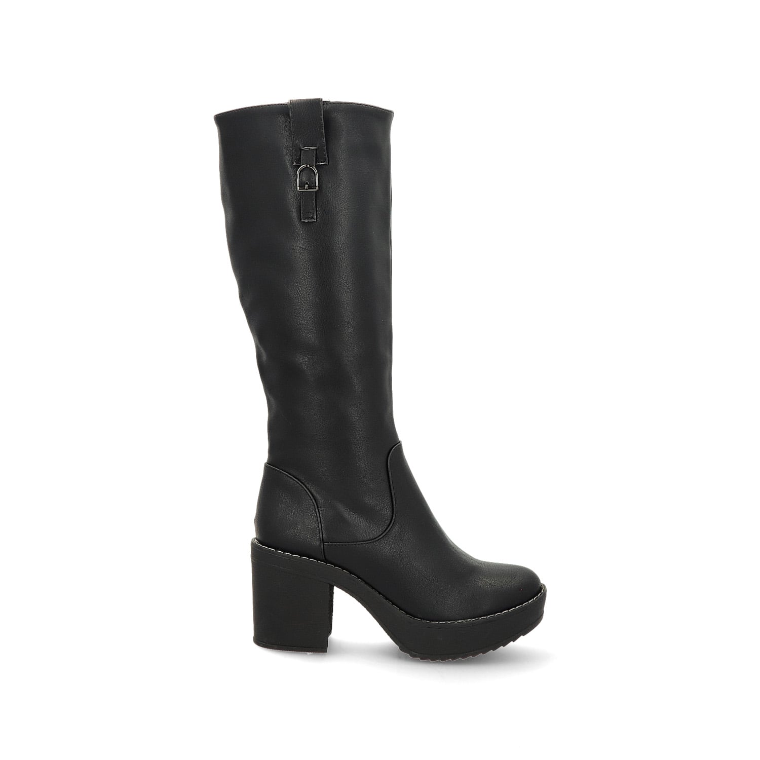 BOTA TACO NEGRA MUJER 13501 - 1