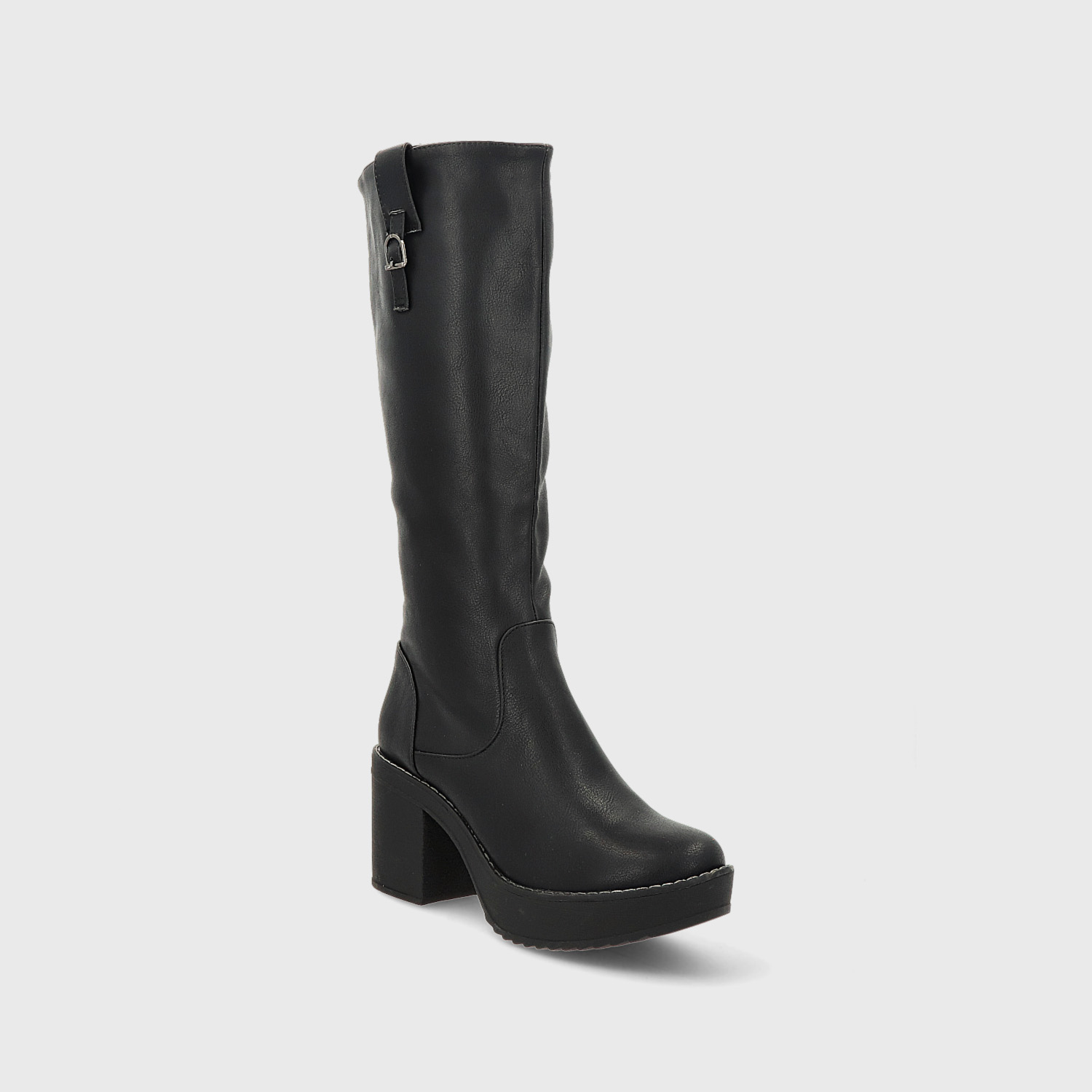 BOTA TACO NEGRA MUJER 13501 - 2