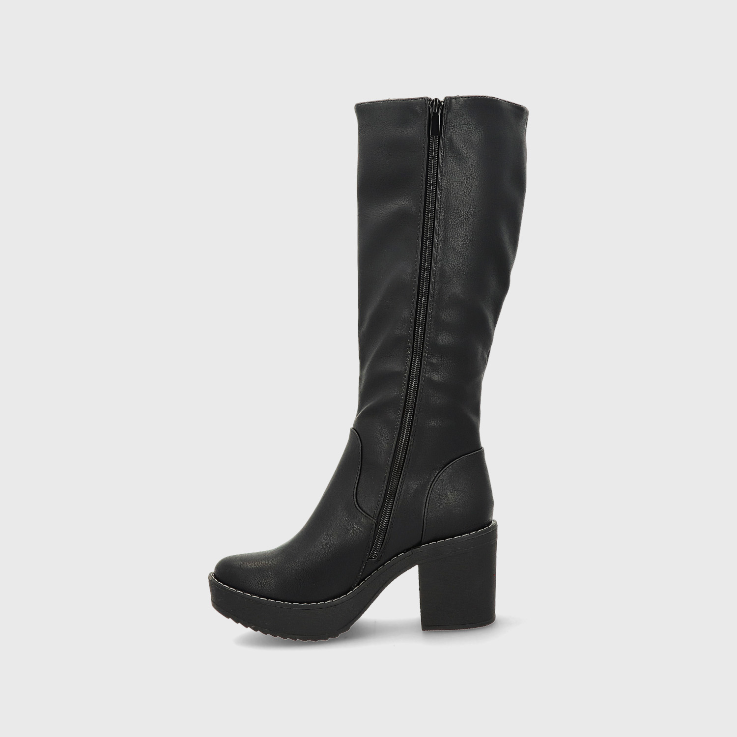 BOTA TACO NEGRA MUJER 13501 - 4