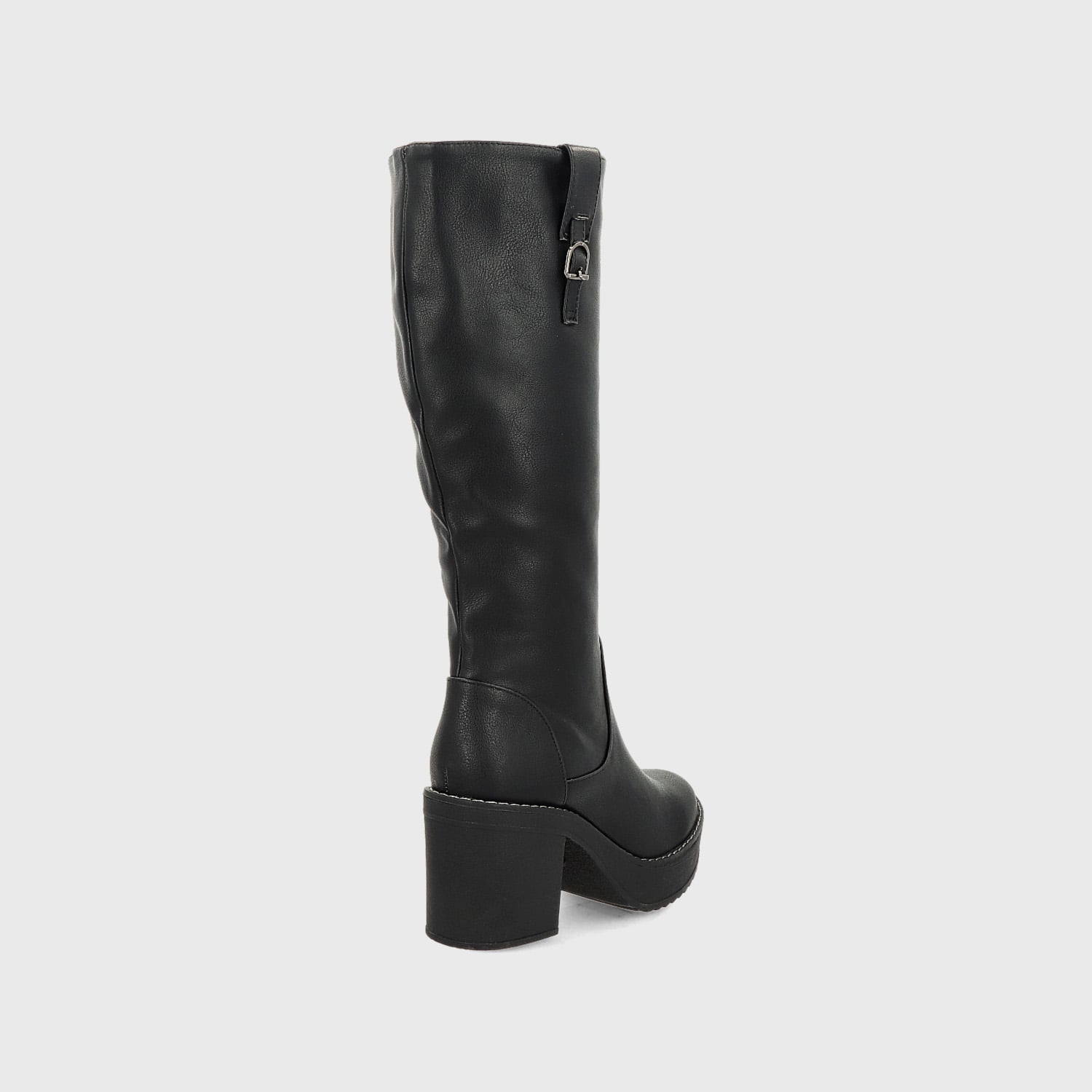 BOTA TACO NEGRA MUJER 13501 - 5