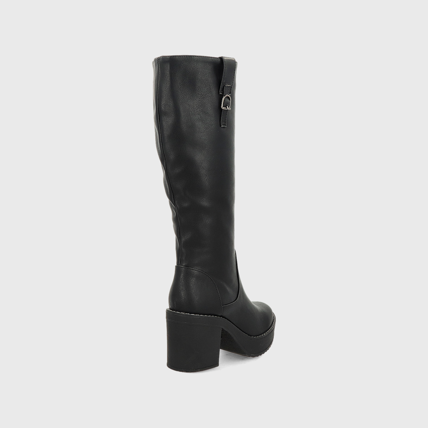 BOTA TACO NEGRA MUJER 13501 - 5