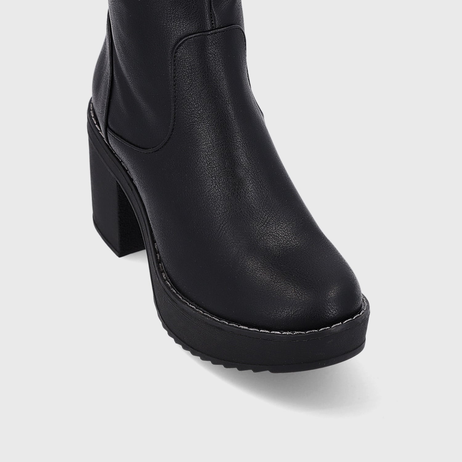 BOTA TACO NEGRA MUJER 13501 - 6