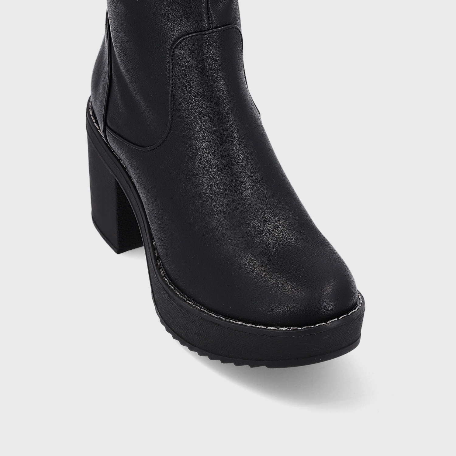 BOTA TACO NEGRA MUJER 13501 - 6