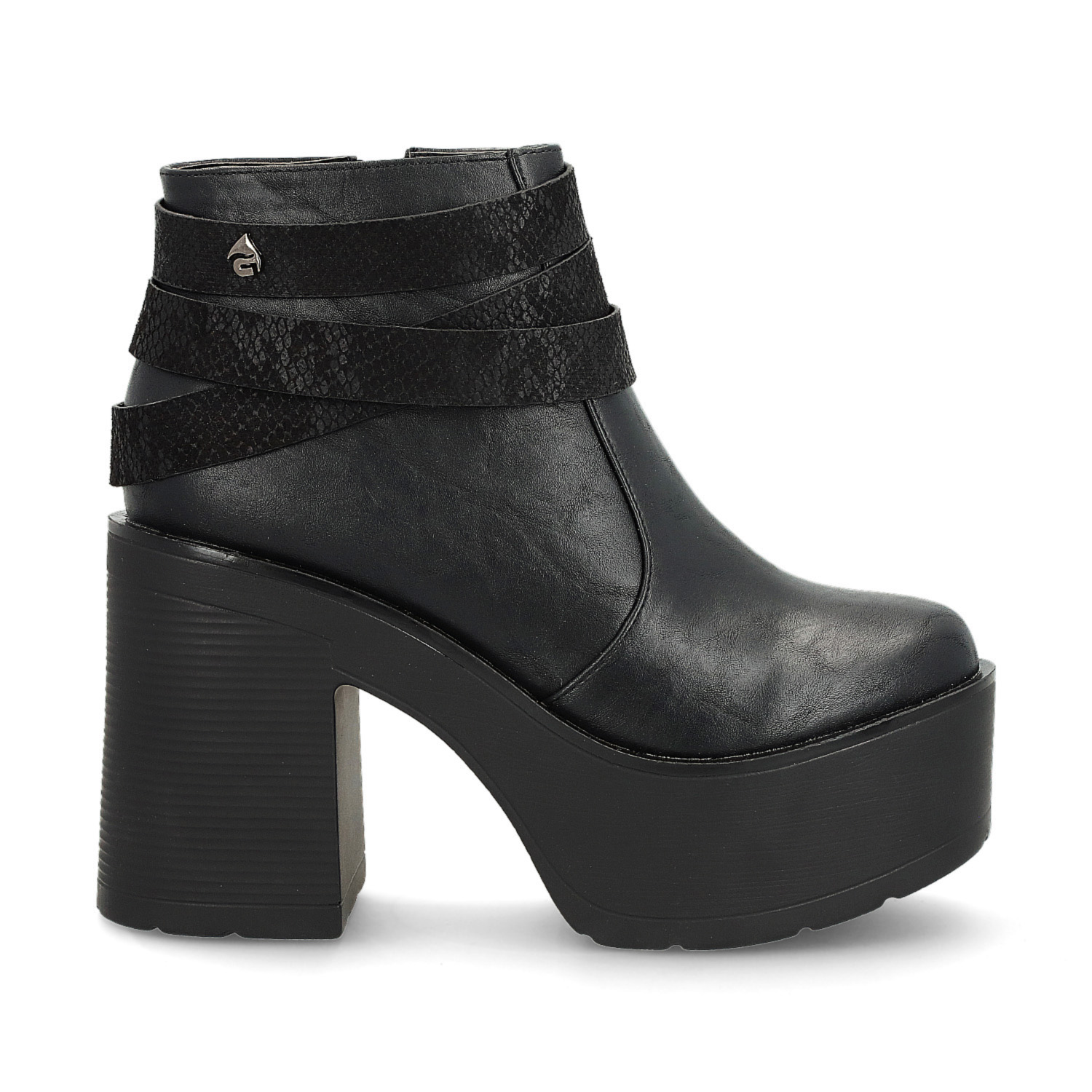 Ripley - BOTÍN PLATAFORMA NEGRO MUJER 15035