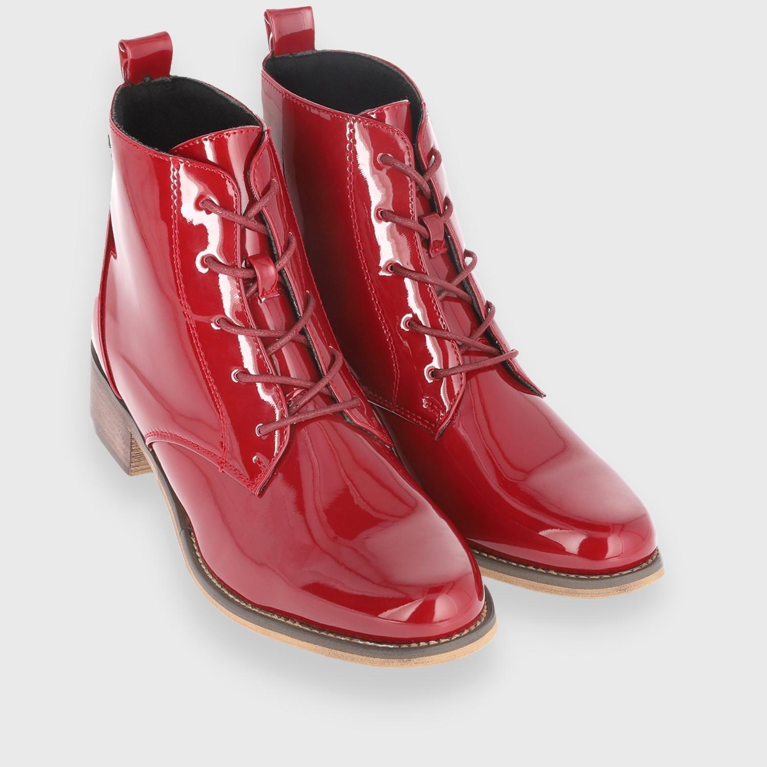 BOTIN ROJO MUJER 13551 - 3