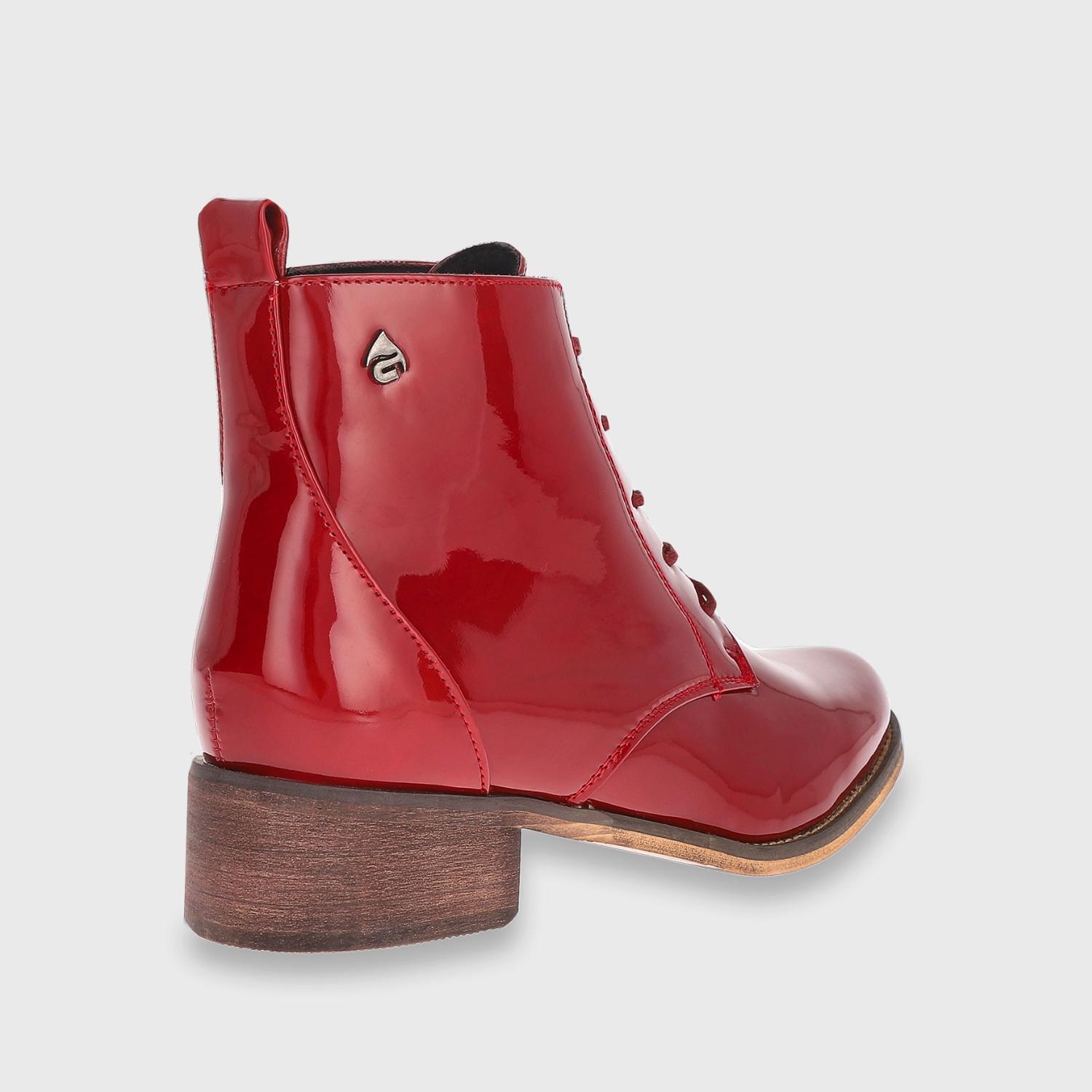 BOTIN ROJO MUJER 13551 - 5