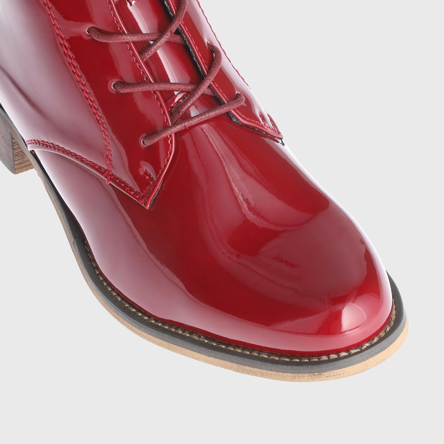 BOTIN ROJO MUJER 13551 - 6