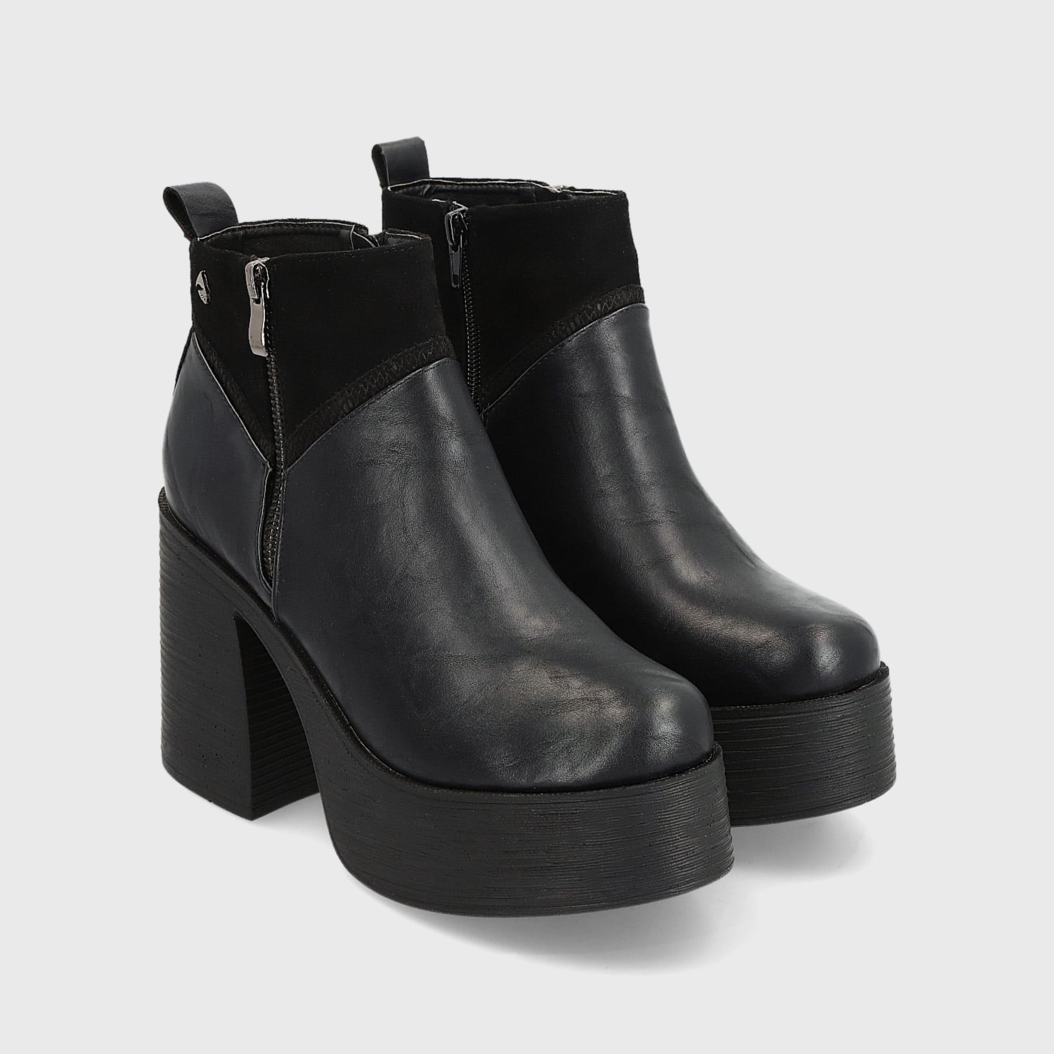 BOTIN PLATAFORMA NEGRO MUJER 25630 - 3