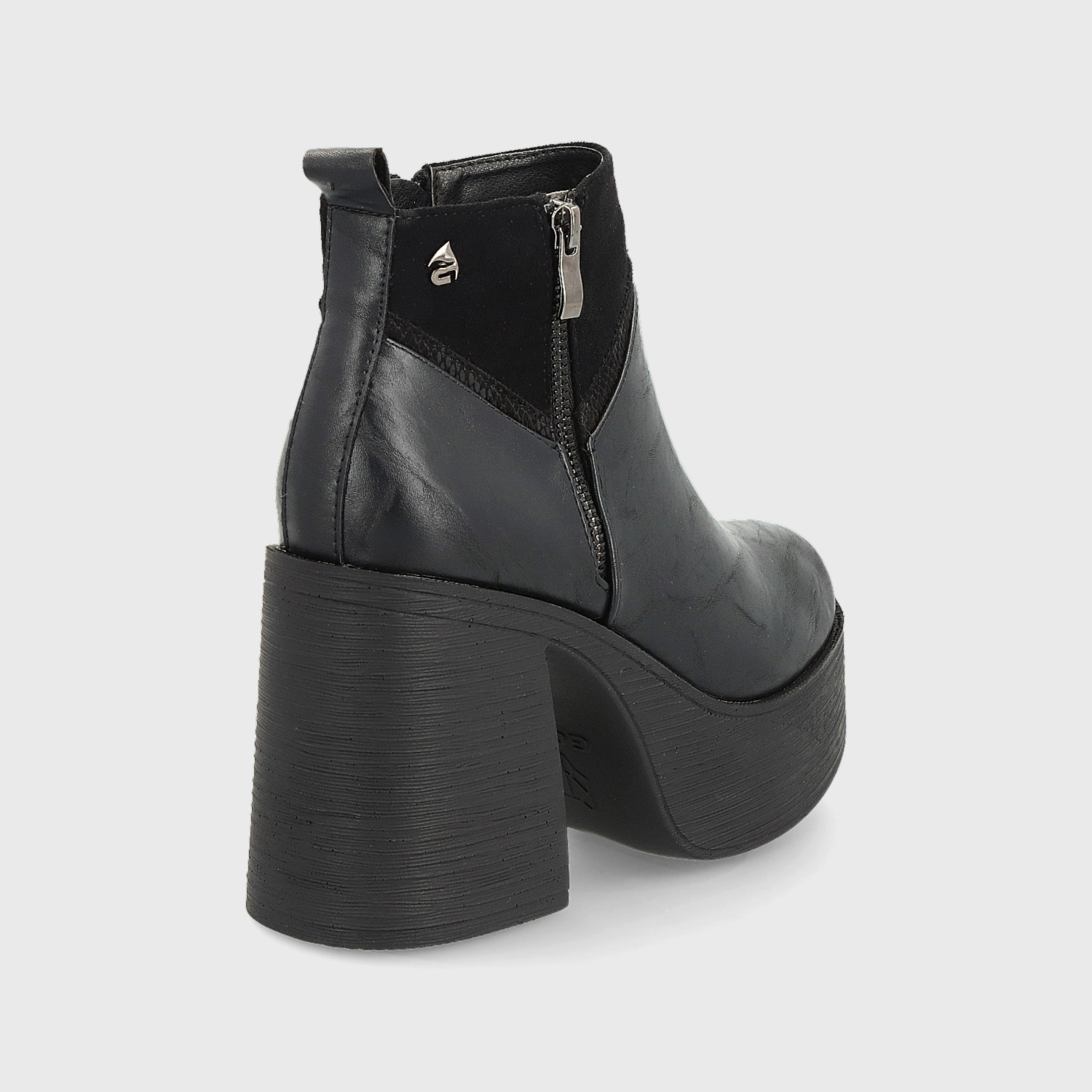 BOTIN PLATAFORMA NEGRO MUJER 25630 - 5