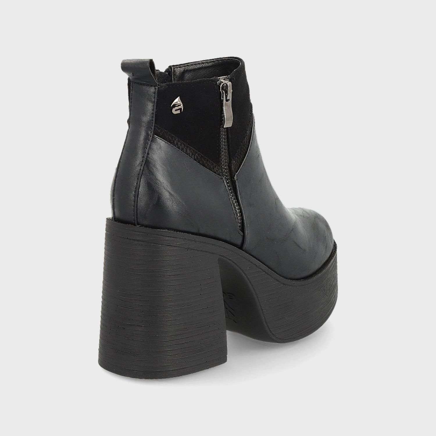 BOTIN PLATAFORMA NEGRO MUJER 25630 - 5