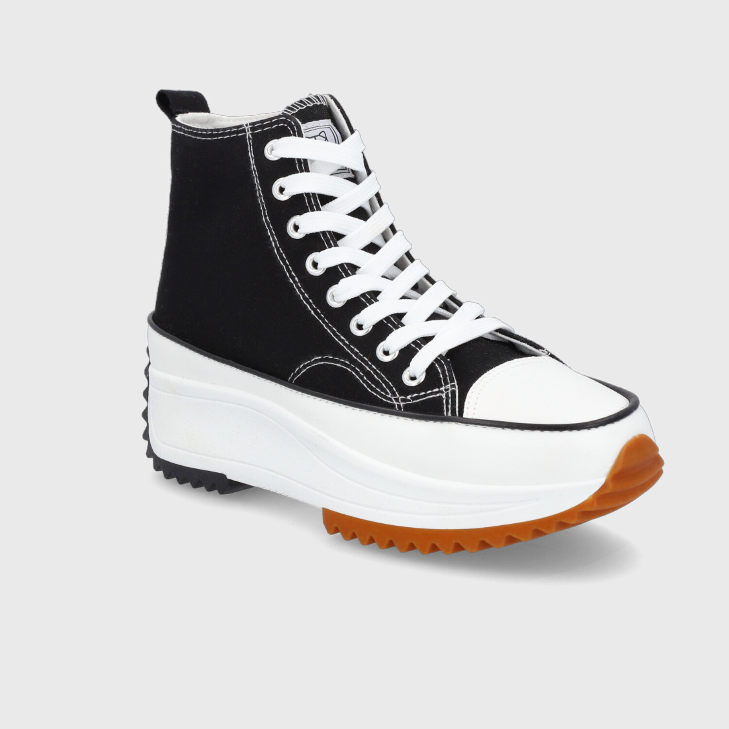 ZAPATILLA PLATAFORMA NEGRA MUJER 25971 - 2