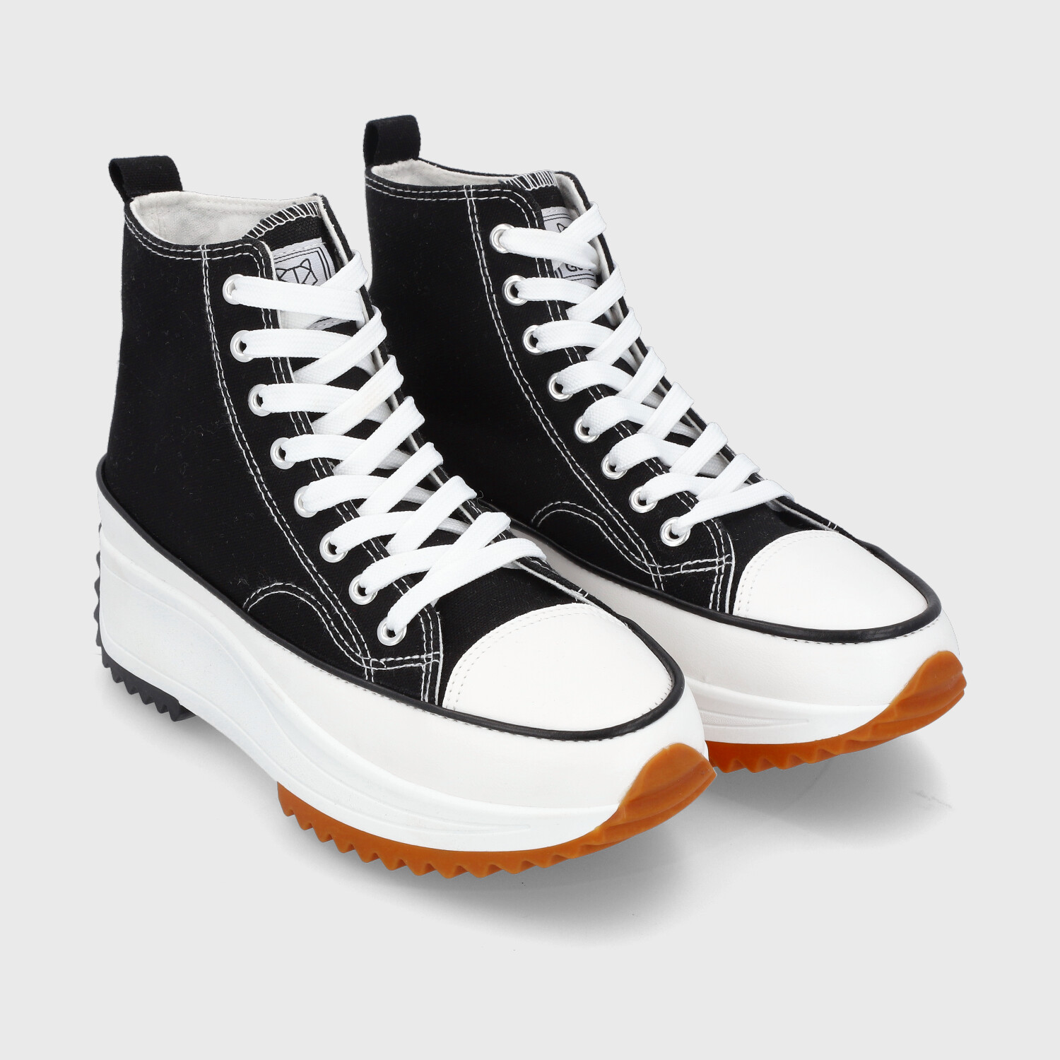 ZAPATILLA PLATAFORMA NEGRA MUJER 25971 - 3