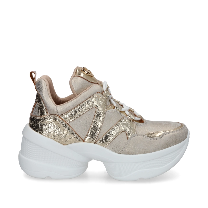 ZAPATILLAS MUJER GOTTA CASUALES DORADO FORMA C7293 - 1