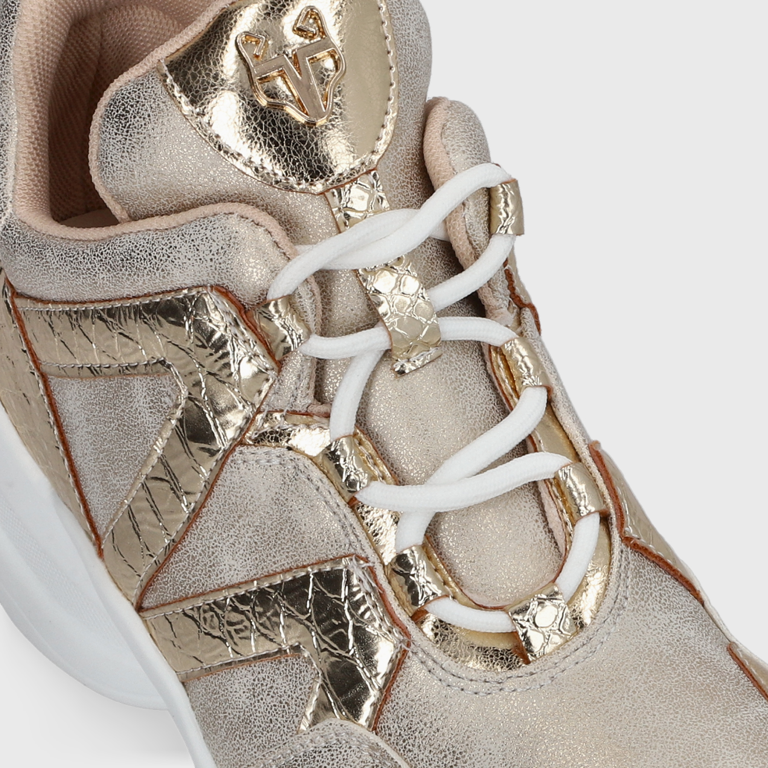 ZAPATILLAS MUJER GOTTA CASUALES DORADO FORMA C7293 - 6