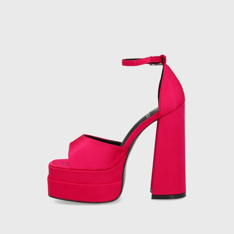 SANDALIA PLATAFORMA FUCSIA MUJER 25911 - 4