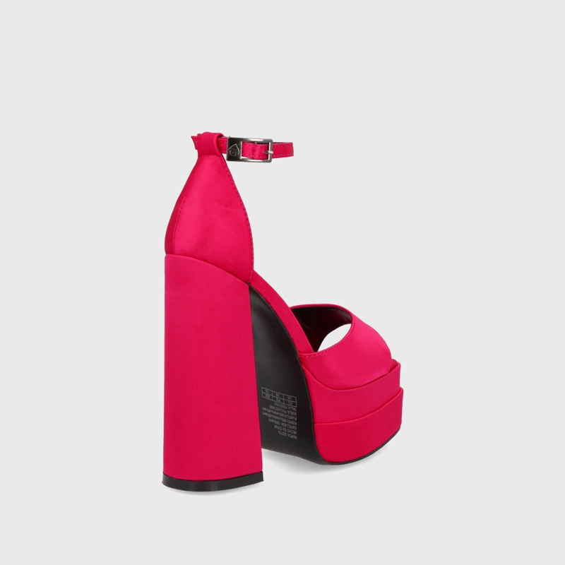 SANDALIA PLATAFORMA FUCSIA MUJER 25911 - 5