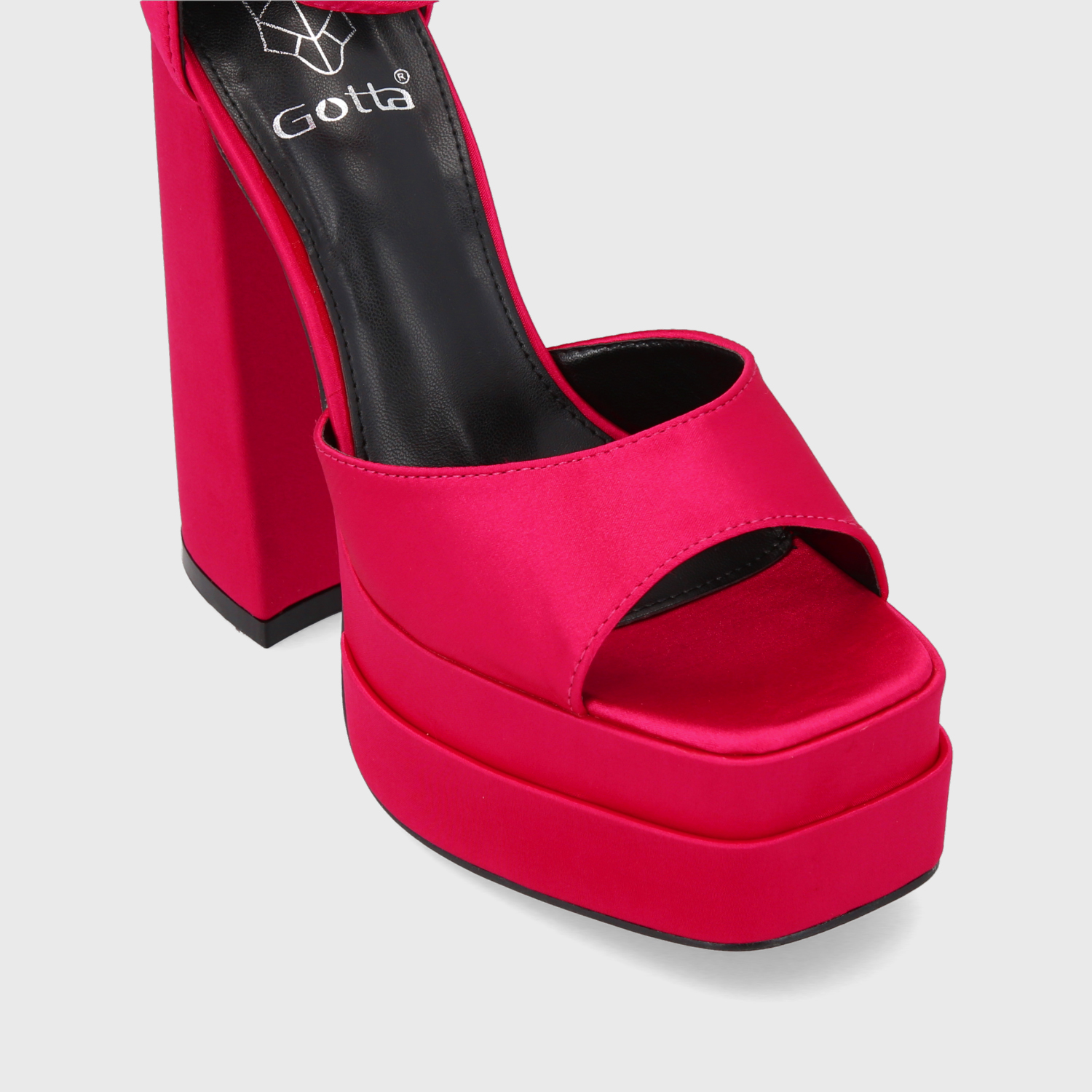 SANDALIAS MUJER GOTTA FUCSIA PLATAFORMA 25911 - 6
