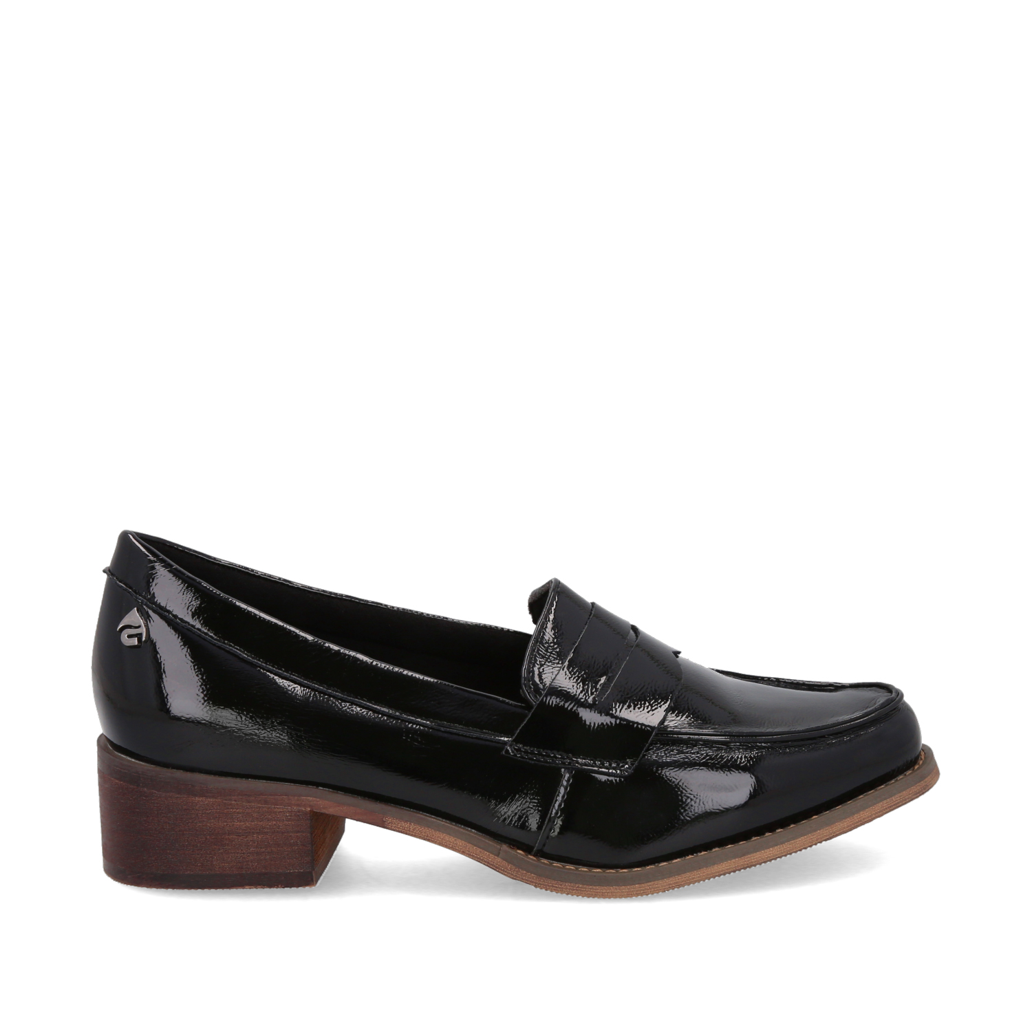 ZAPATO NEGRO CHAROL MUJER 23552 - 1