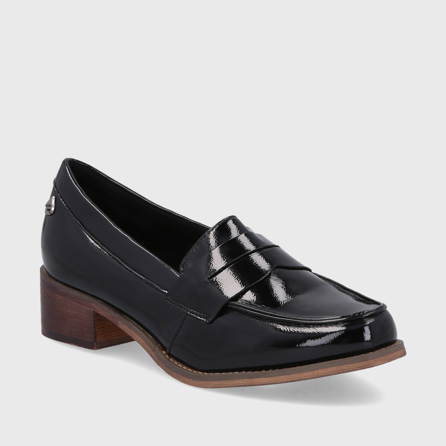 ZAPATO NEGRO CHAROL MUJER 23552 - 2