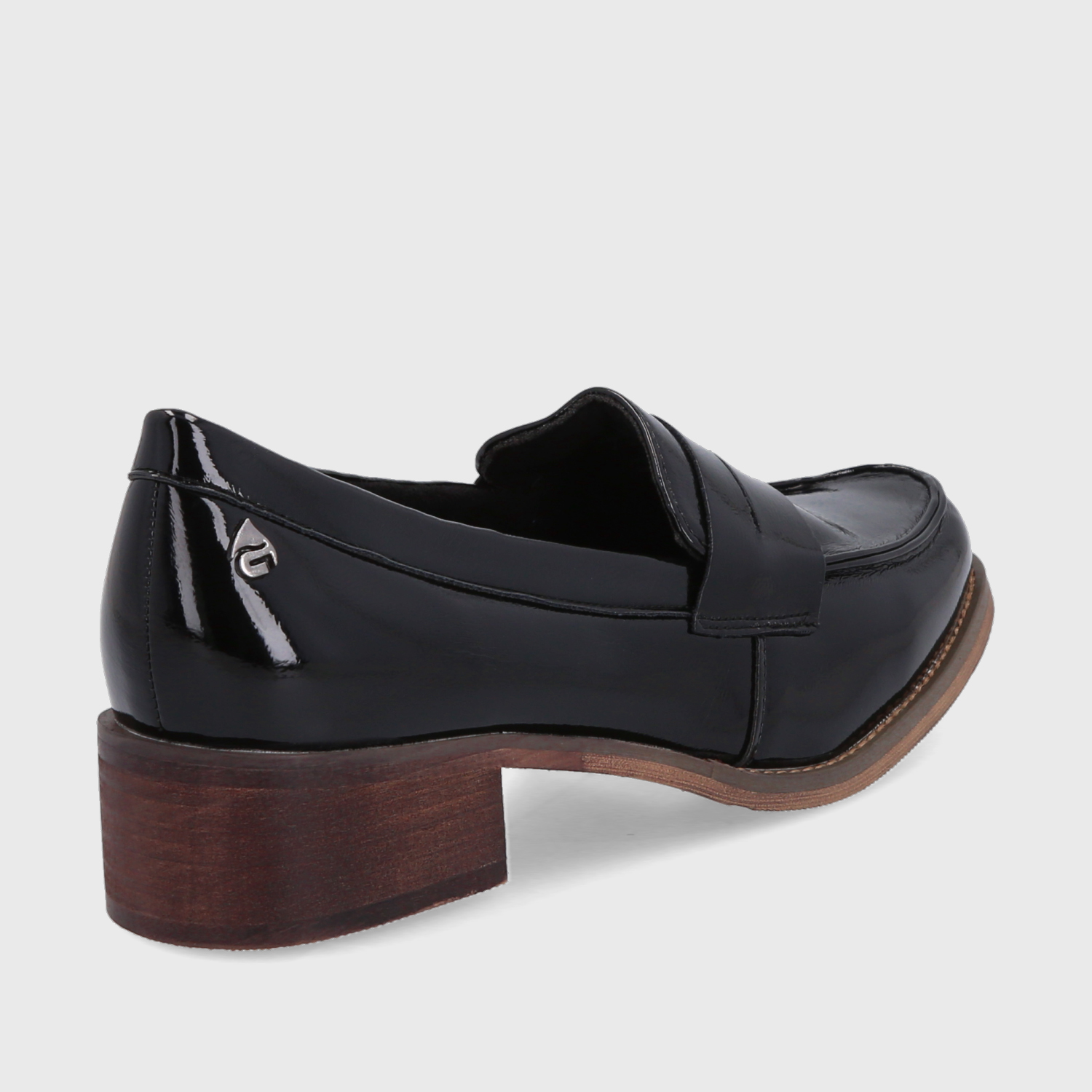 ZAPATO NEGRO CHAROL MUJER 23552 - 4