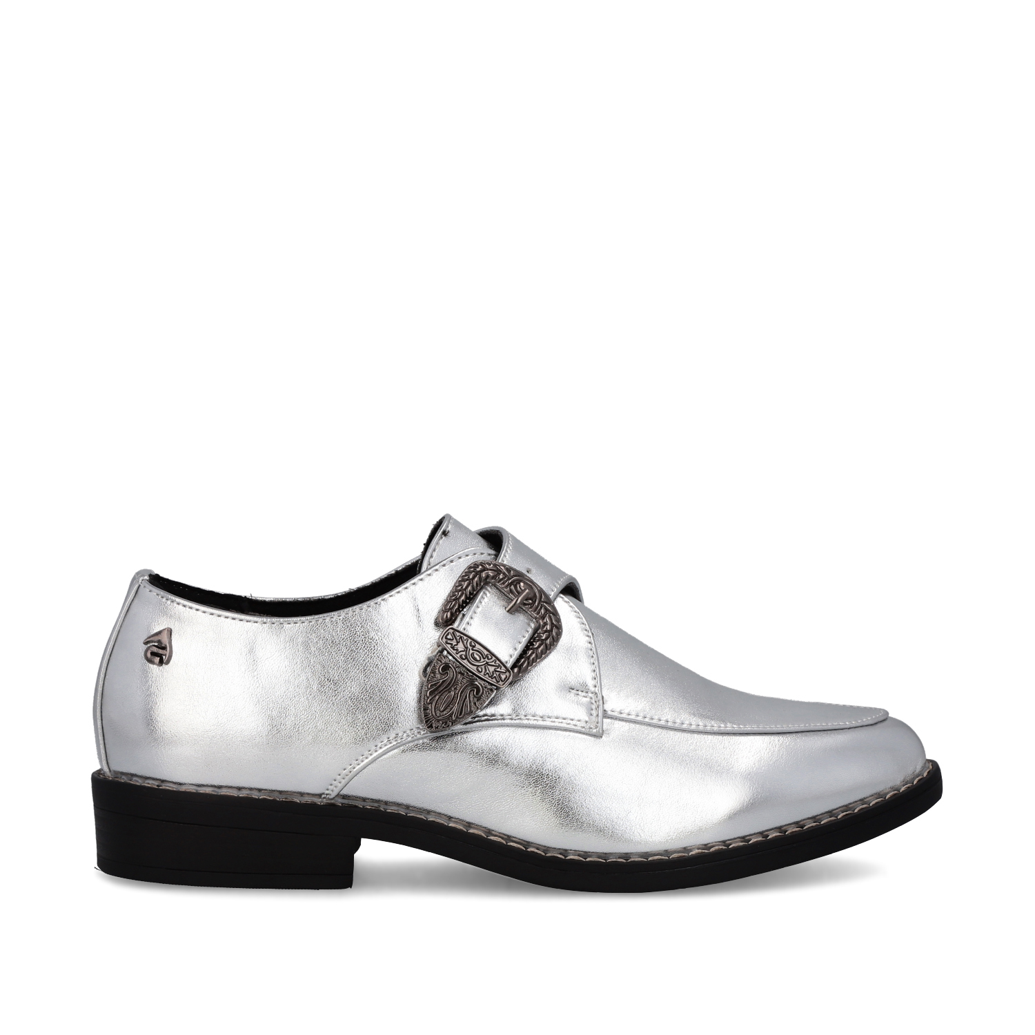 ZAPATO PLATEADO CHAROL MUJER 17565 - 1