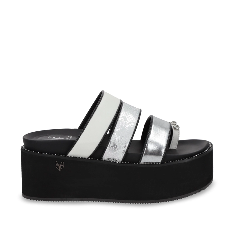 SANDALIAS MUJER GOTTA BLANCO PLATAFORMA 15662 - 1