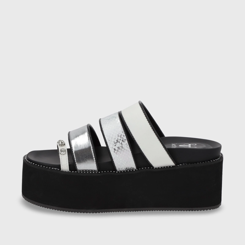 SANDALIAS MUJER GOTTA BLANCO PLATAFORMA 15662 - 4