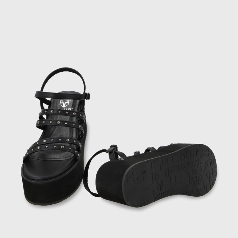 SANDALIAS MUJER GOTTA NEGRO TACO 35132 - 7