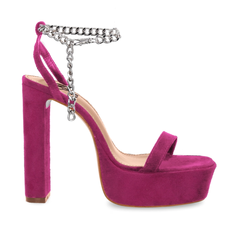 SANDALIAS MUJER GOTTA FUCSIA TACO 35101 - 1