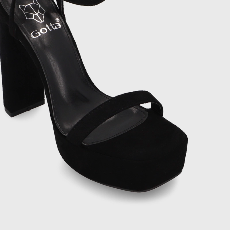 SANDALIAS MUJER GOTTA NEGRO TACO 35101 - 7