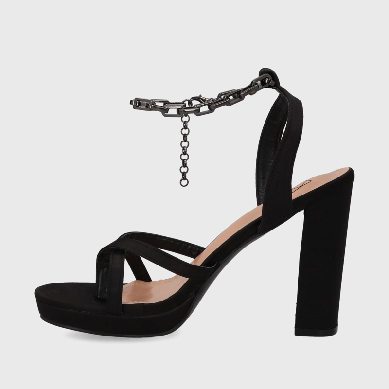 SANDALIAS MUJER GOTTA NEGRO TACO 15836 - 3