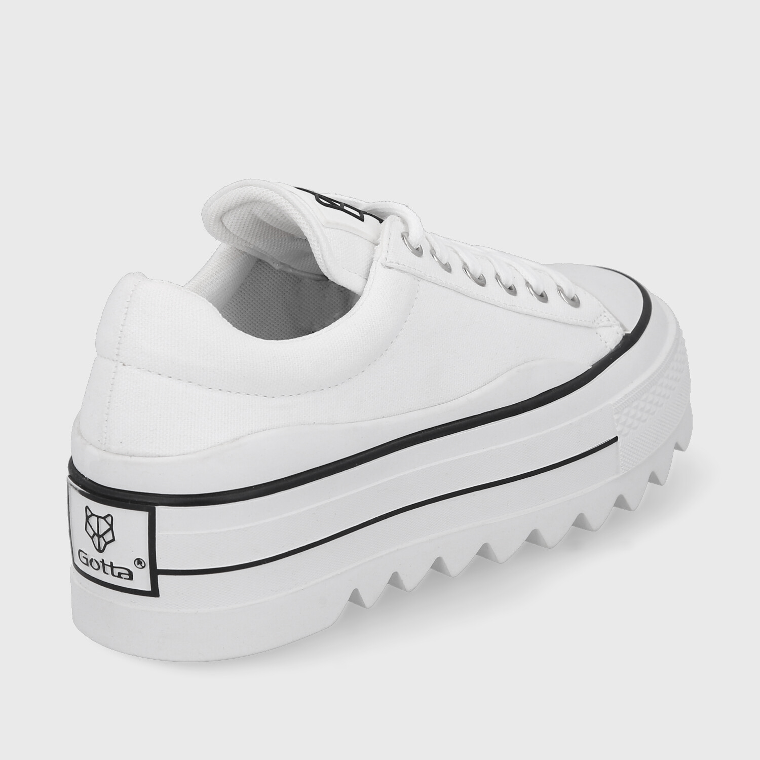 ZAPATILLA PLATAFORMA BLANCA MUJER 33740 - 5