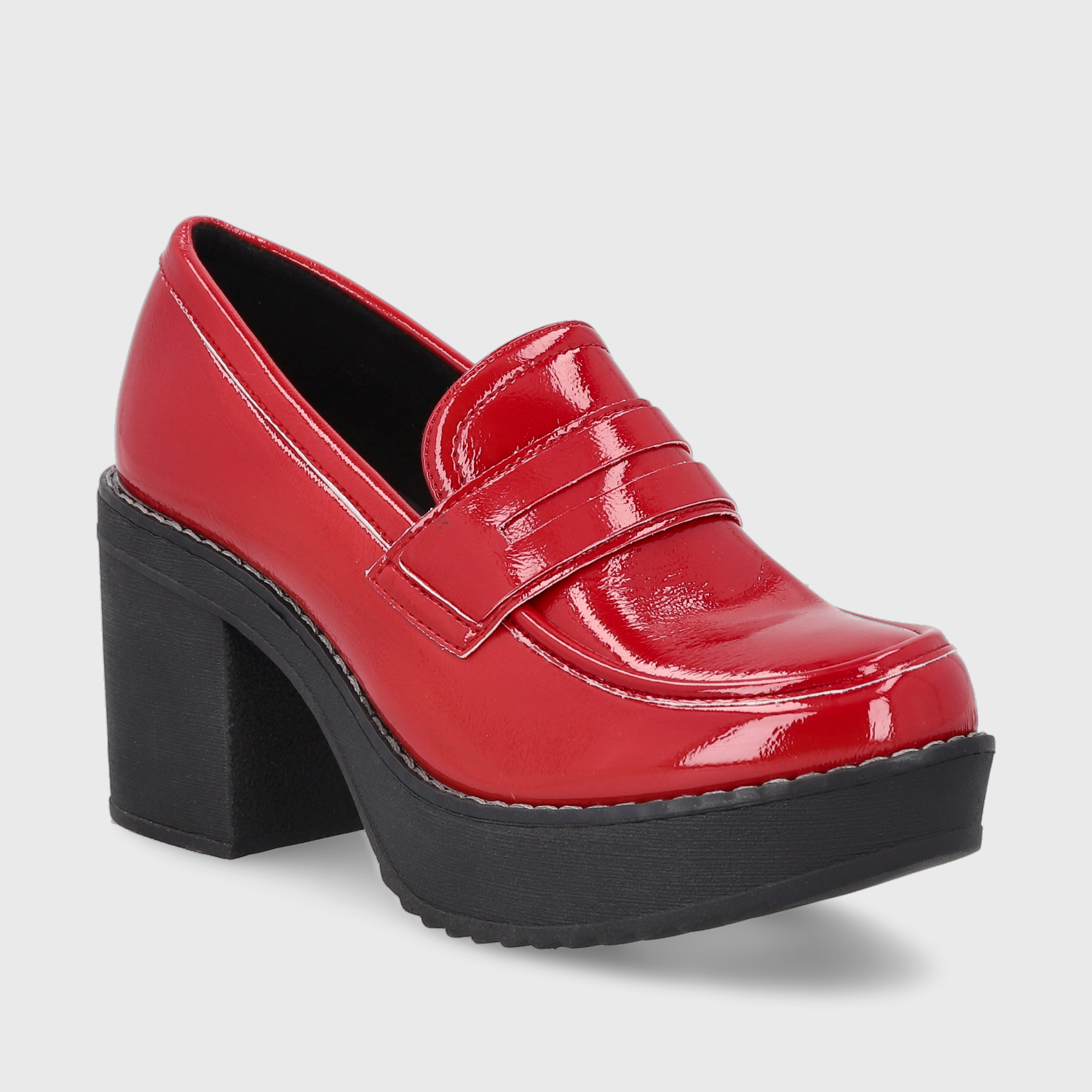 ZAPATO ROJO CHAROL MUJER 13503 - 2