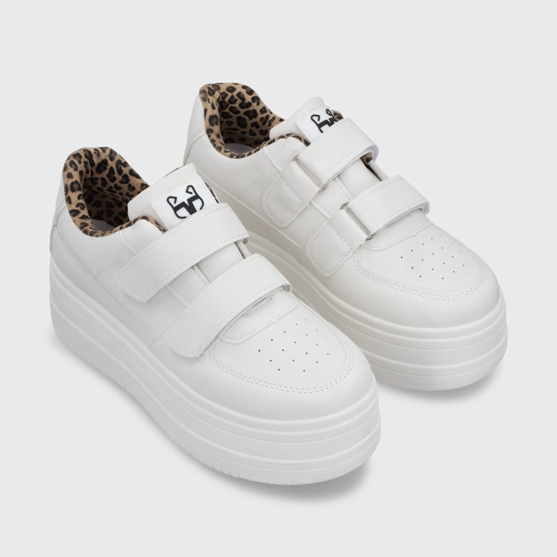 ZAPATILLA BLANCA MUJER 38561 - 3
